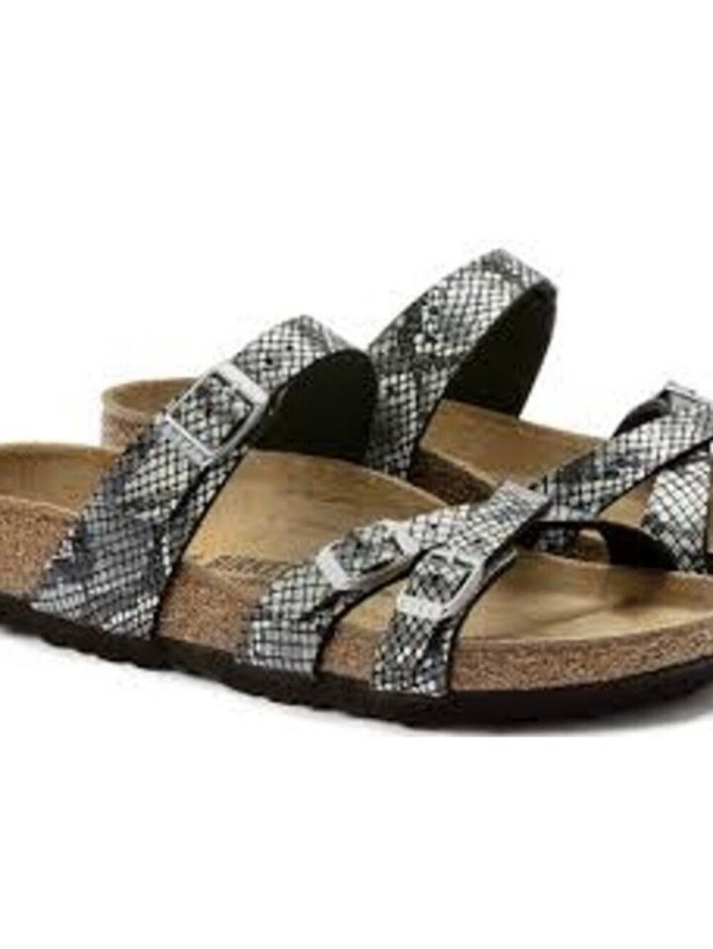 Birkenstock Franca Python Sandals